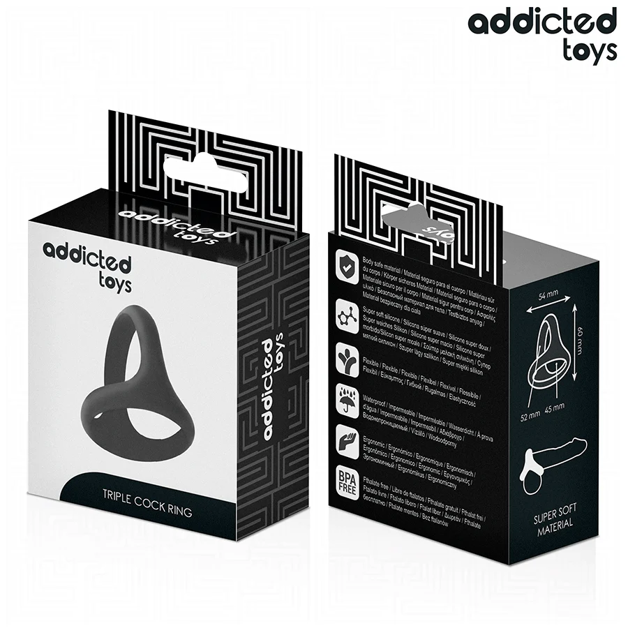 ADDICTED TOYS - ANEL TRIPLO GROSSO PARA O PÊNIS - Image 7