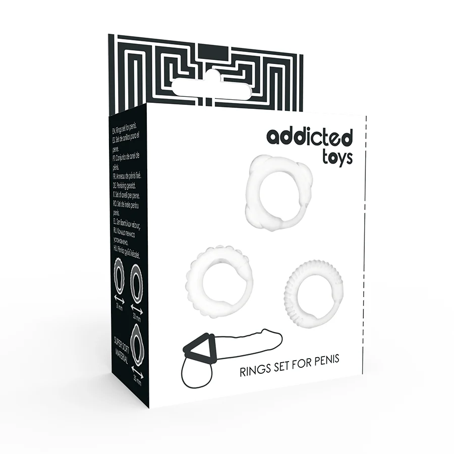ADDICTED TOYS - C-RING SET CLARO - Image 4