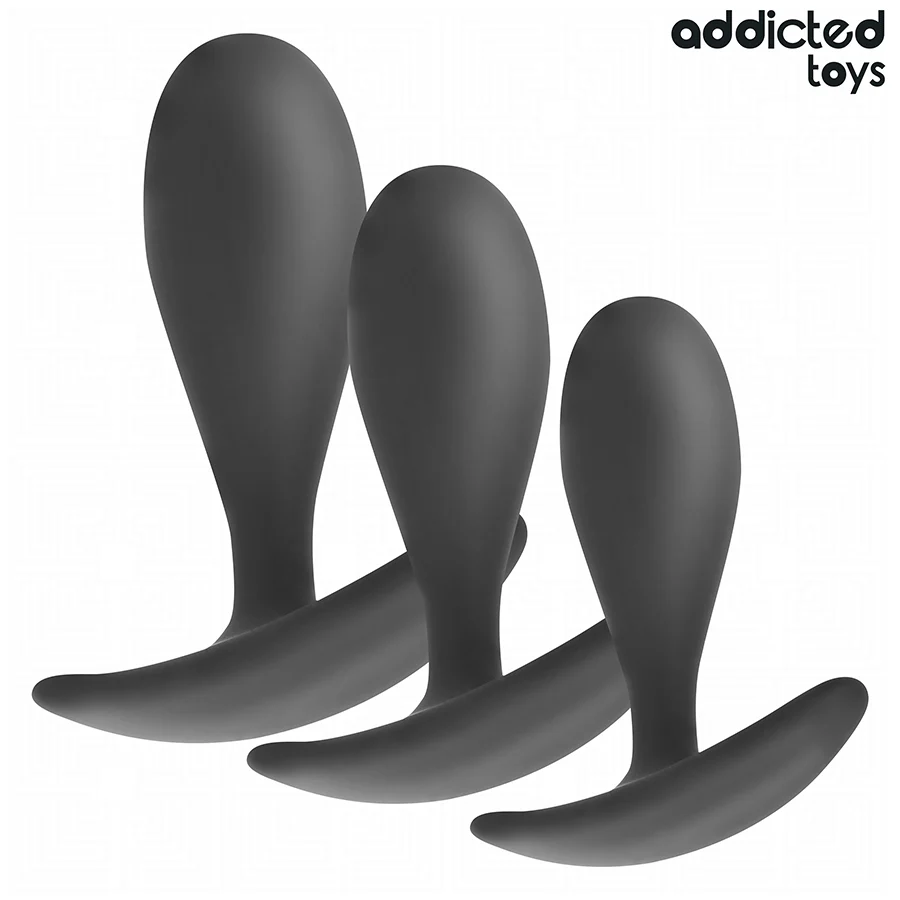 ADDICTED TOYS - CONJUNTO DE 3 PLUG ANAL MODELO 2 - Image 2