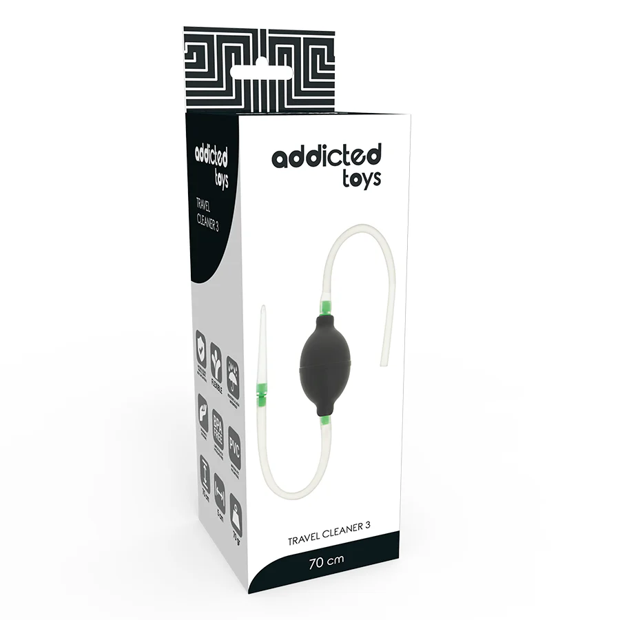 ADDICTED TOYS - CONJUNTO DE ENEMA PRETO - Image 5