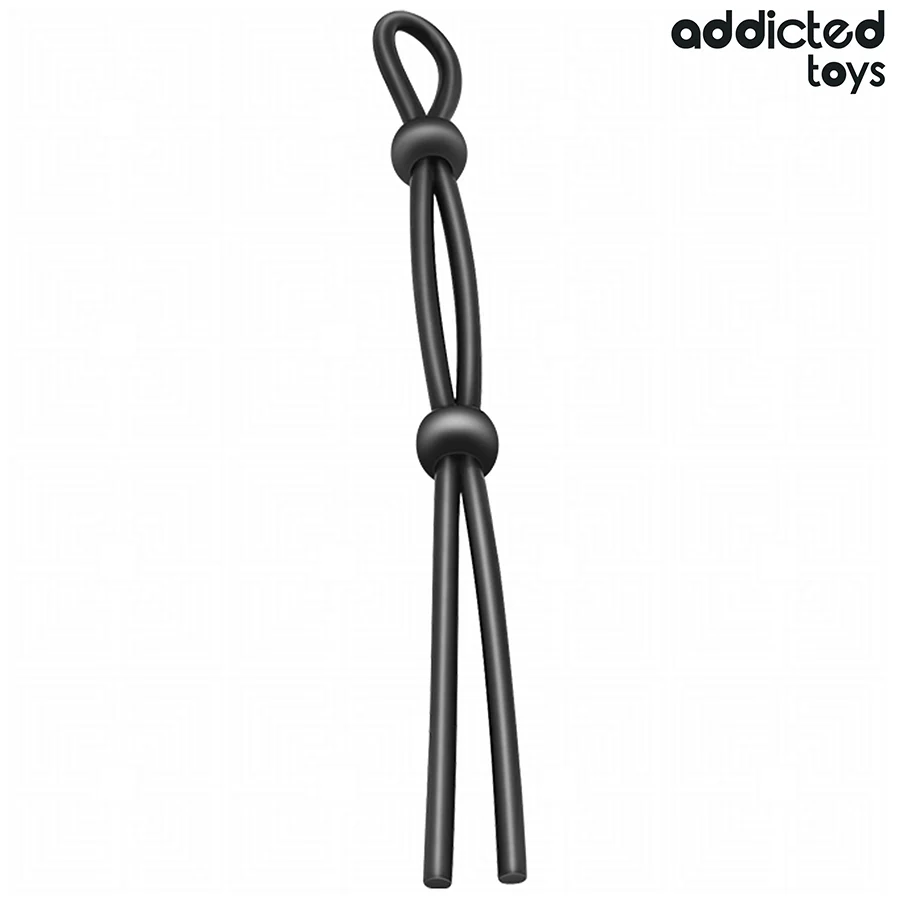 ADDICTED TOYS - CORDA DE SILICONE PARA O PÊNIS DE ALÇA DUPLA - Image 6