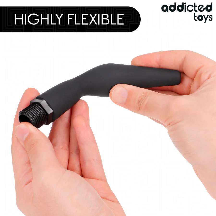ADDICTED TOYS - LIMPADOR ANAL COM ADAPTADOR UNIVERSAL MODELO 2 - Image 4