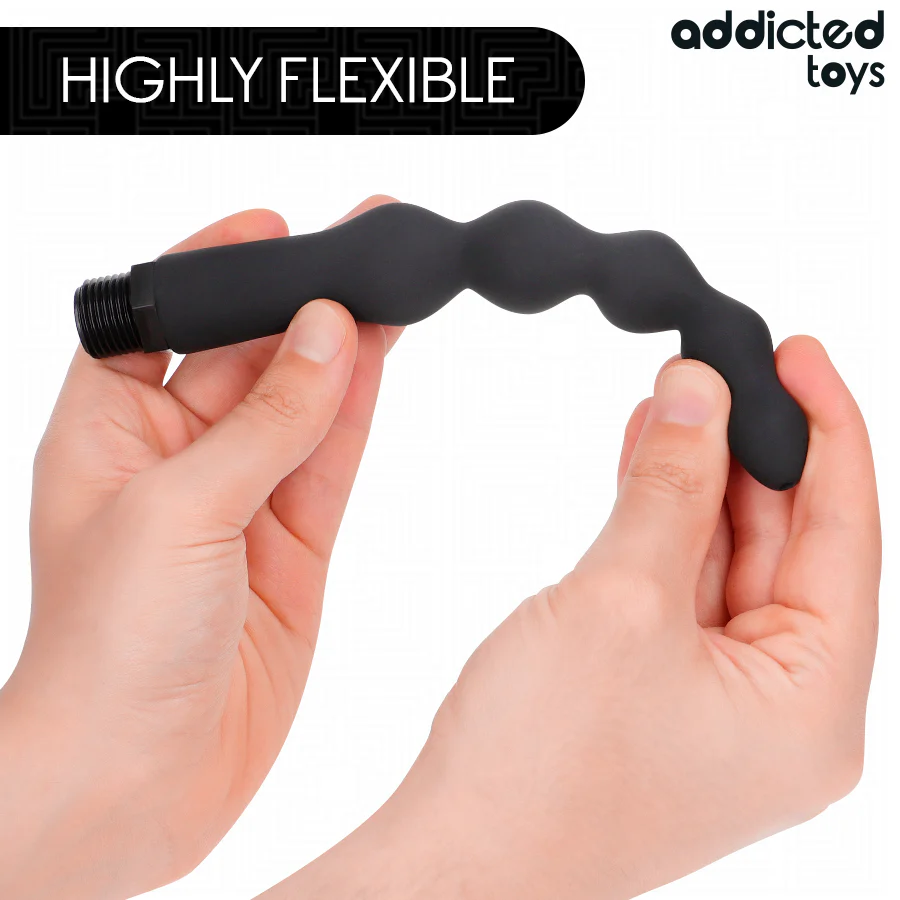 ADDICTED TOYS - LIMPADOR ANAL COM ADAPTADOR UNIVERSAL MODELO 5 - Image 4
