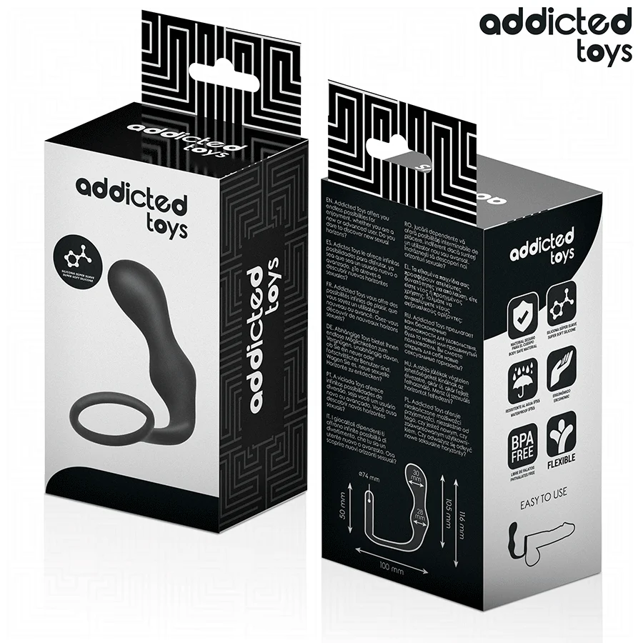 ADDICTED TOYS - PLUG ANAL COM ANEL MODELO 3 - Image 6