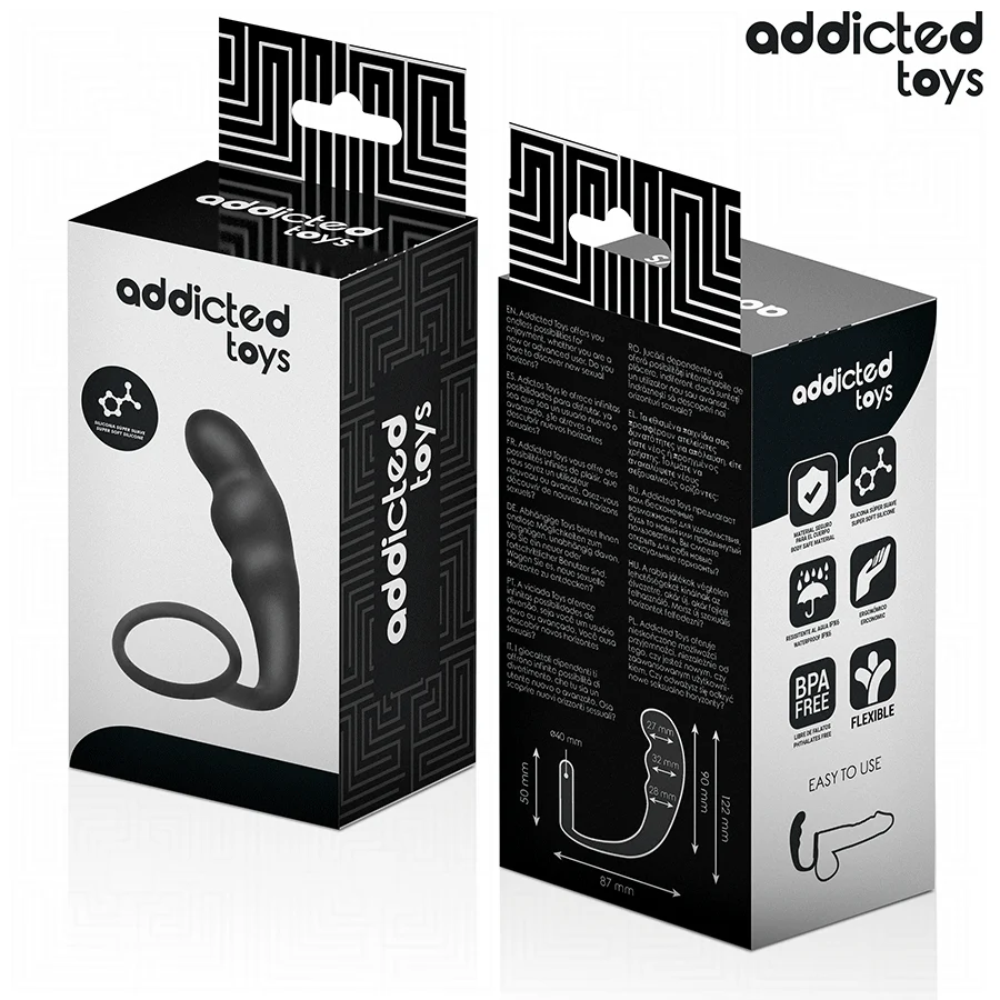 ADDICTED TOYS - PLUG ANAL COM ANEL MODELO 4 - Image 6