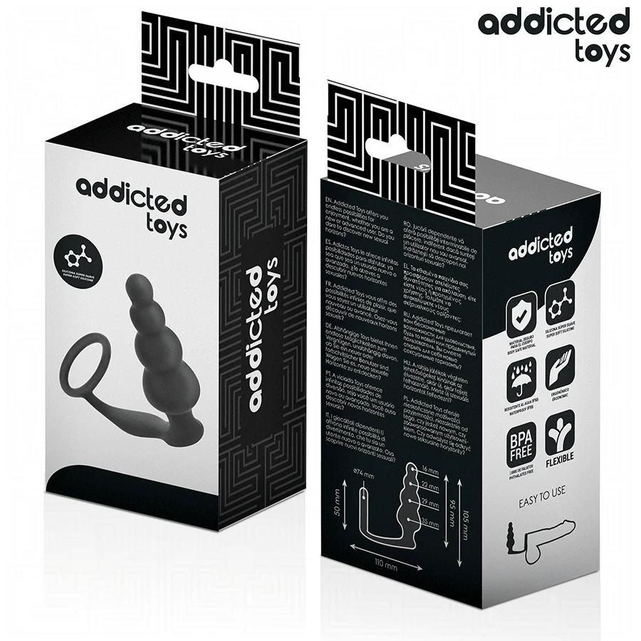 ADDICTED TOYS - PLUG ANAL COM ANEL MODELO 5 - Image 6