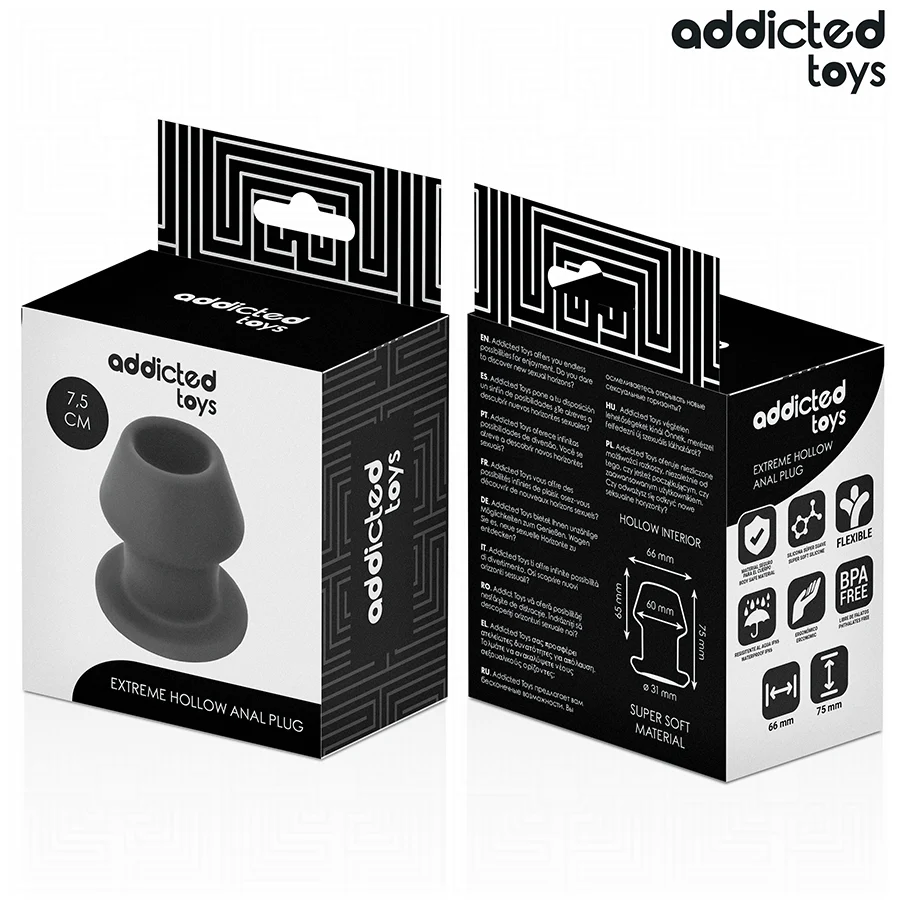 ADDICTED TOYS - PLUG ANAL EXTREMO OCO TAMANHO S 7,5 CM - Image 7