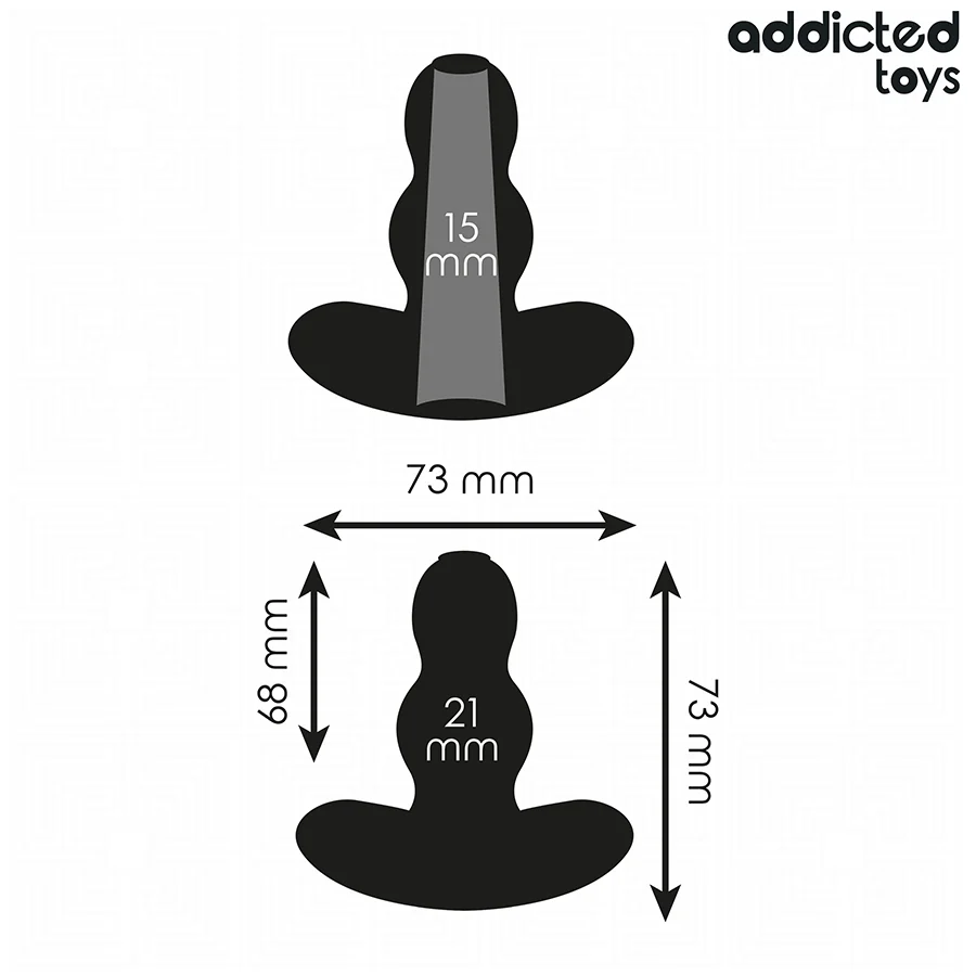ADDICTED TOYS - PLUG ANAL OCO TAMANHO S 7,3 CM - Image 4