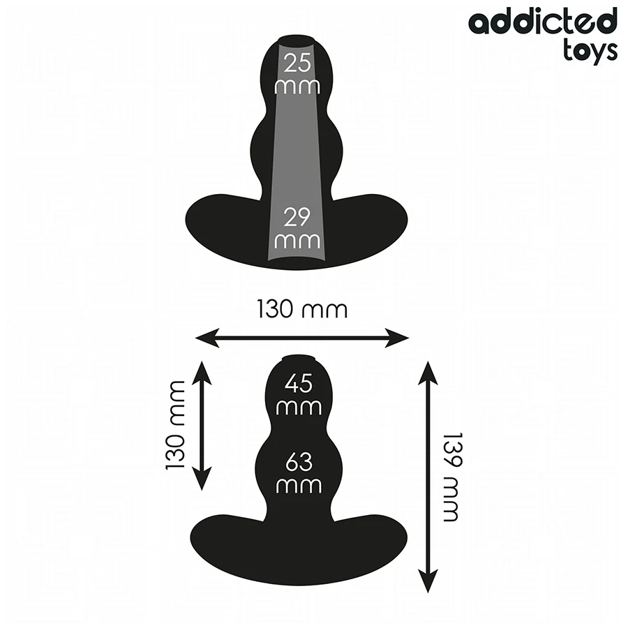 ADDICTED TOYS - PLUG ANAL OCO TAMANHO XL 13,9 CM - Image 4
