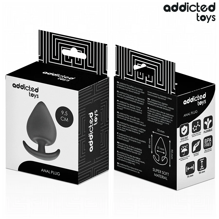 ADDICTED TOYS - PLUG ANAL TAMANHO XL 9.5 CM - Image 7