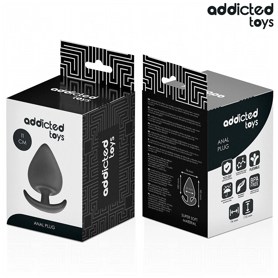 ADDICTED TOYS - PLUG ANAL TAMANHO XXL 11 CM - Image 7