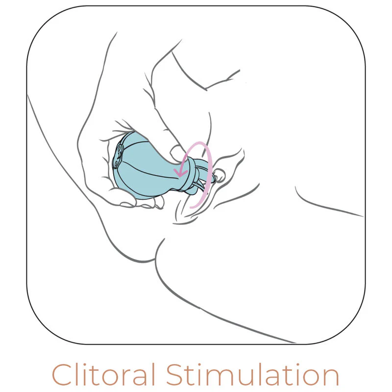 ADRIEN LASTIC - ESTIMULADOR DE CLITÓRIS CARESS AZUL - Image 3
