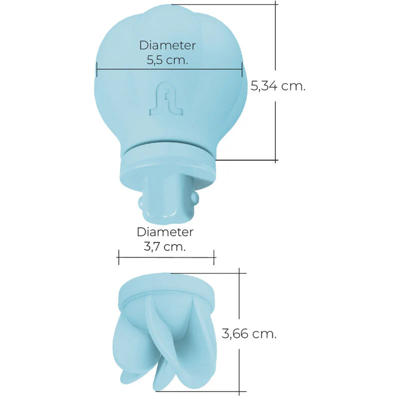 ADRIEN LASTIC - ESTIMULADOR DE CLITÓRIS CARESS AZUL - Image 6