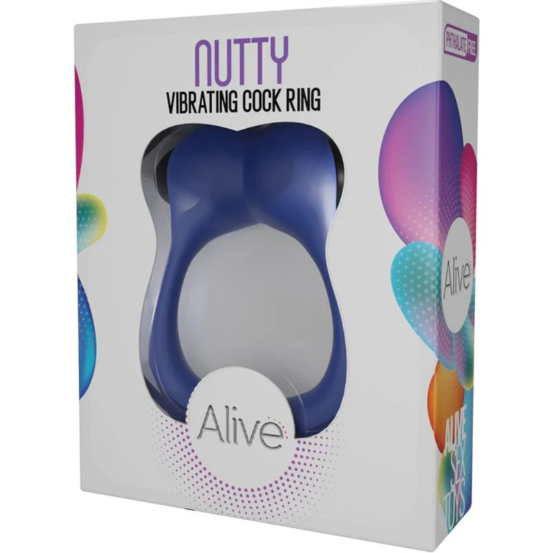 ALIVE - ANEL VIBRANTE NUTTY AZUL - Image 4