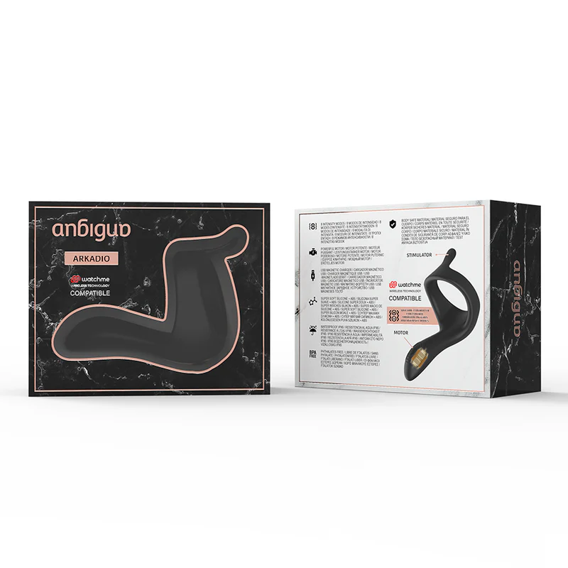 ANBIGUO - ESTIMULADOR DE GLÂNDULA ARKADIO E PERÍNEO COMPATÍVEL COM A TECNOLOGIA WATCHME WIRELESS - Image 13