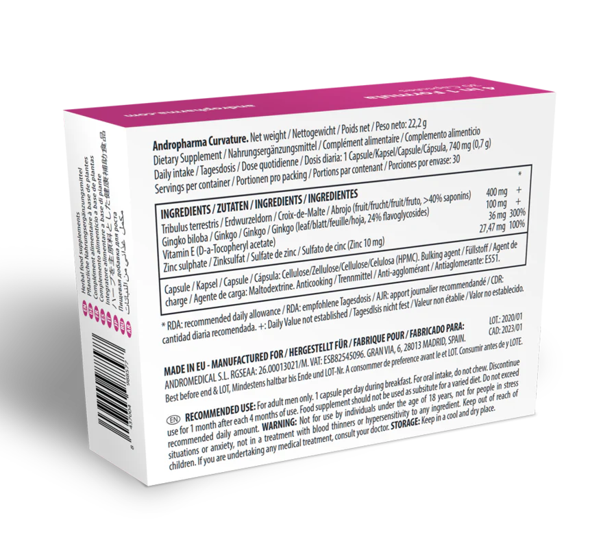 ANDROPHARMA - TRATAMENTO CURVATURA PEYRONIE - Image 3