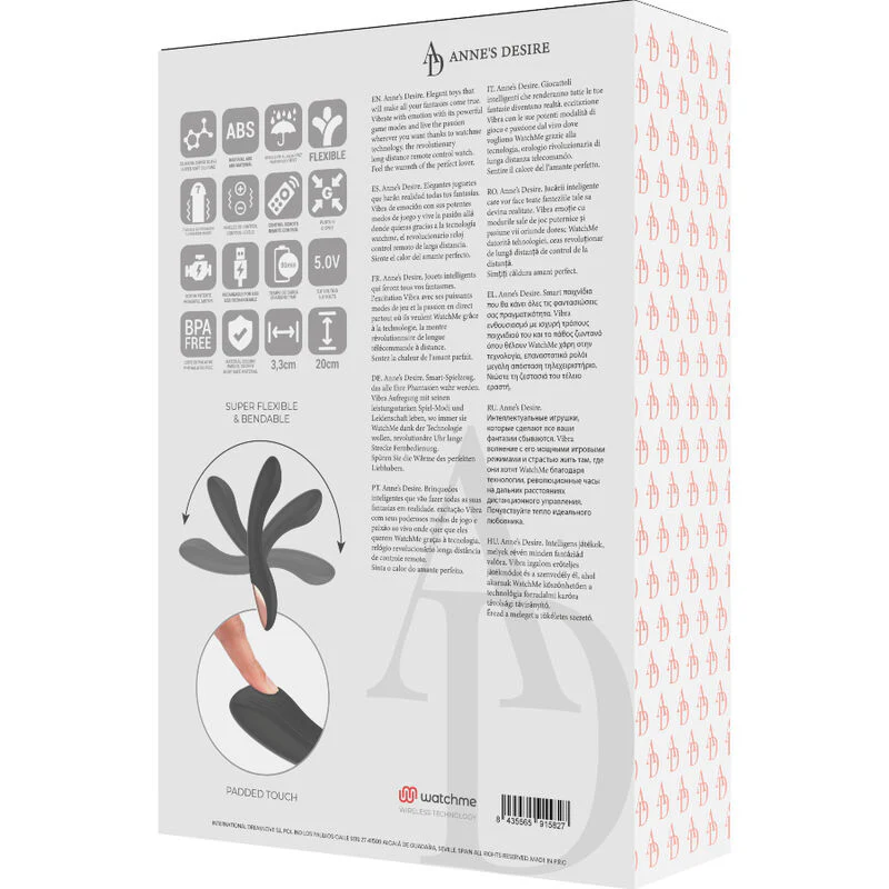 ANNE'S DESIRE - CURVE TECNOLOGIA DE CONTROLE REMOTO A WATCHME PRETO / OURO - Image 11