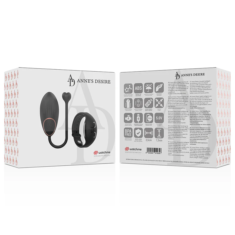 ANNE'S DESIRE - EGG TECNOLOGIA DE CONTROLE REMOTO WATCHME PRETO - Image 11