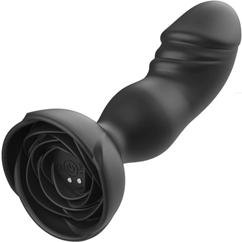 ARMONY - EXTREME A BLOOM VIBRADOR ROSE E CONTROLE REMOTO DE PLUG ANAL PRETO - Image 3