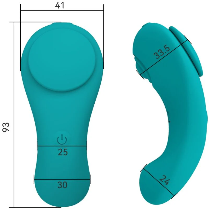 ARMONY - PLEASURE PANTY VIBRADOR CONTROLE REMOTO 3 VELOCIDADES VERDE - Image 7