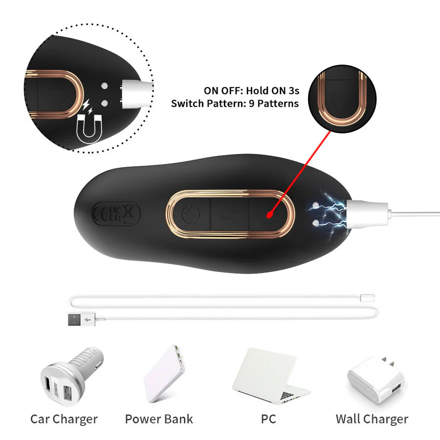 ARMONY - VIBRADOR ANAL DE PRÓSTATA CONTROLE REMOTO PRETO - Image 8