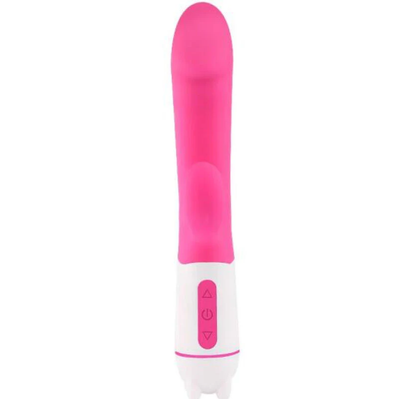 ARMONY - VIBRADOR FELIZ E ESTIMULADOR FÚCSIA RECARREGVEL - Image 5
