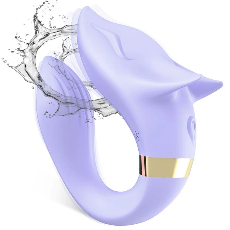 ARMONY - VIBRADOR FOX PARA CASAIS COM CONTROLE REMOTO ROXO - Image 2