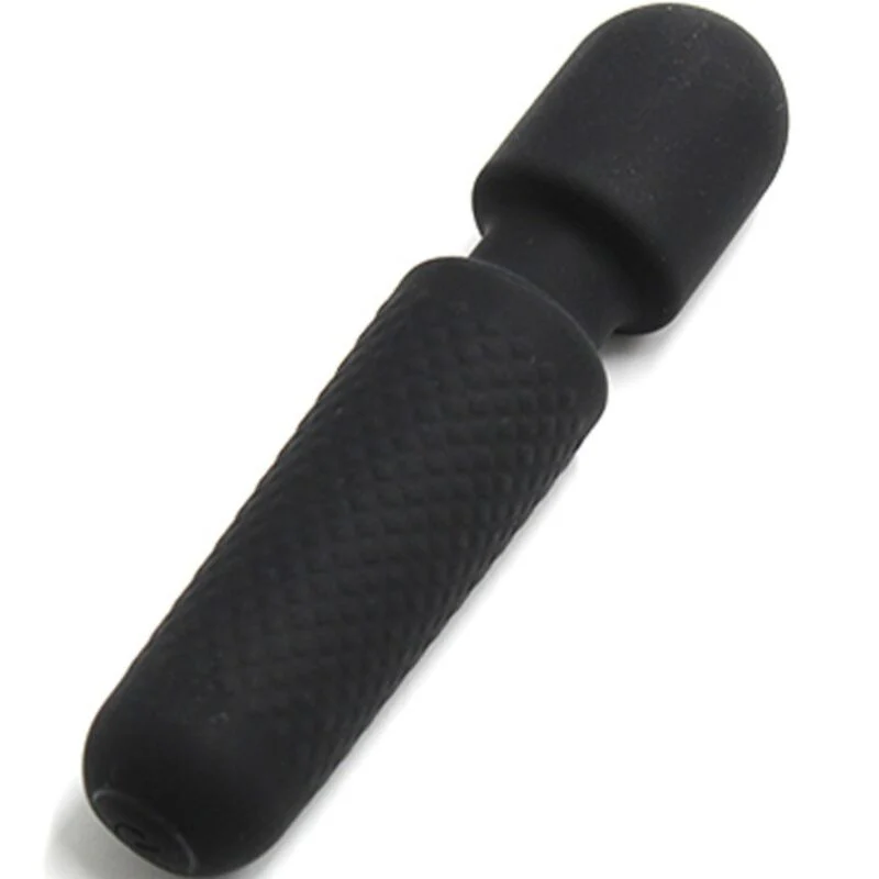 ARMONY - YOUR MAGIC MASSAGER E VIBRADOR RECARREGÁVEL 10 VIBRAÇÕES WAND DOTS PRETO - Image 3