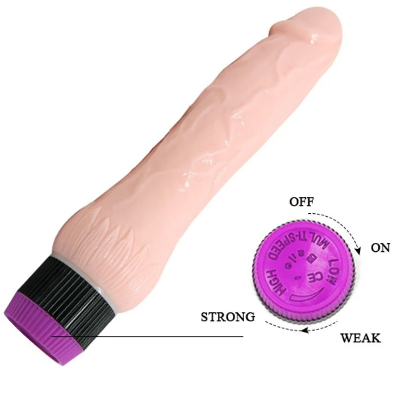BAILE - ADOUR CLUB VIBRADOR REALÍSTICO BASE LARGA 22 CM - Image 6