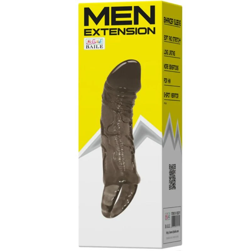 BAILE - BAINHA DE EXTENSO DE PÊNIS COM ALA PARA TESTÍCULOS 11.5 CM - Image 7