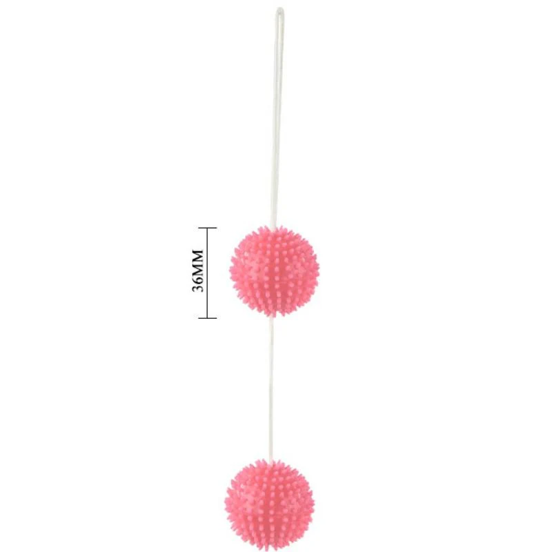 BAILE - BOLAS TEXTURADAS A PROFUNDAMENTE PRAZER ROSA 3.6 CM - Image 3