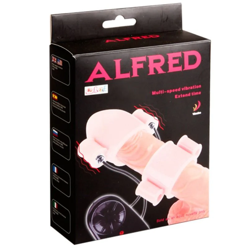 BAILE - COBERTURAS VIBRADORAS DE PÊNIS ALFRED COM CONTROLE - Image 7
