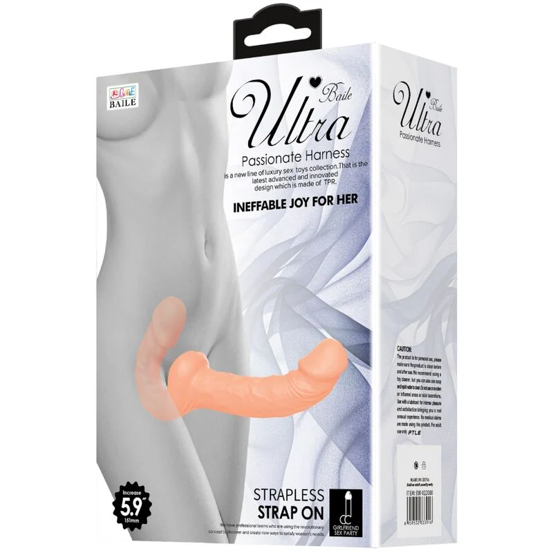 BAILE - DILDO DE ARNÊS DE ULTRA APAIXONADO COM ARNÊS SEM APOIO - Image 3