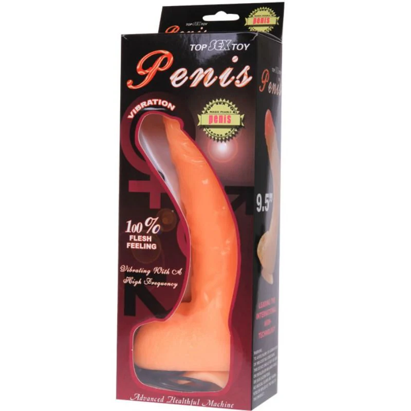 BAILE - DILDO DE VIBRAO DE PÊNIS COM SENSAO REALÍSTICA DE VIBRAO - Image 7