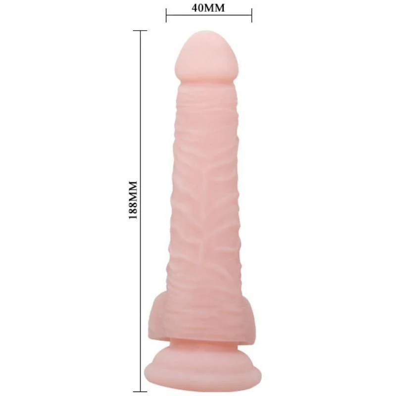BAILE - DILDO NATURAL SUPER REALISTA 18.8 CM - Image 3
