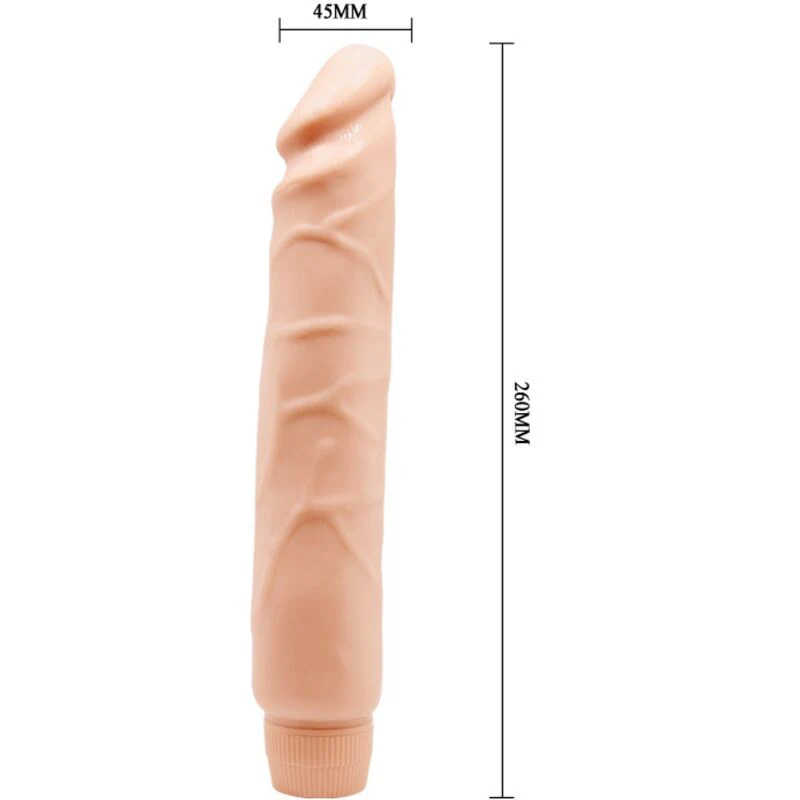 BAILE - JACK VIBRADOR REALISTA 26 CM CARNE - Image 5