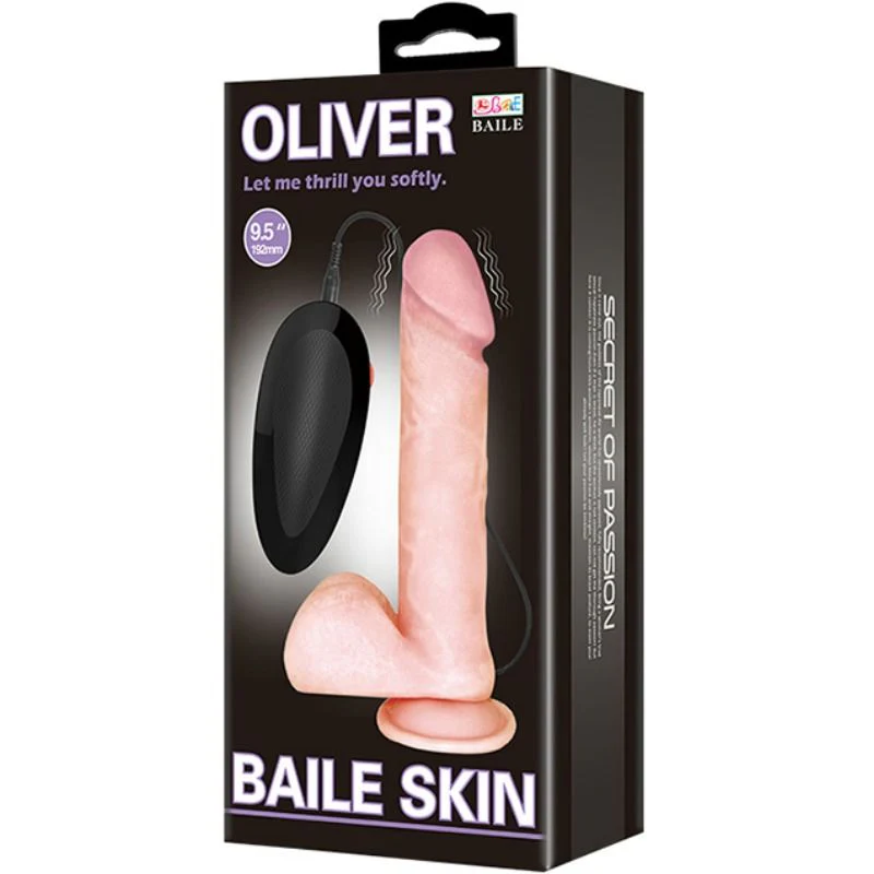 BAILE - OLIVER DILDO REALÍSTICO COM VIBRAO - Image 7