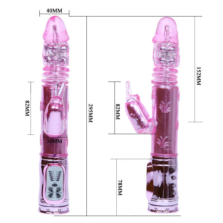 BAILE - ROTADOR THROBBING BUNNY ROSA RAMPANT - Image 7