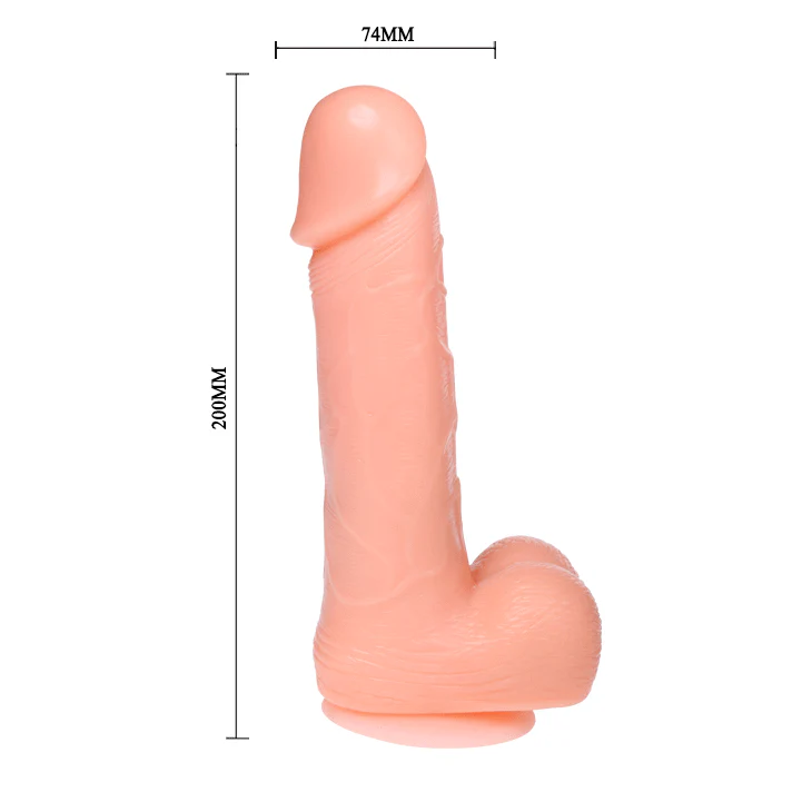 BAILE - VIBRAO E ROTAO DILDO DONG REALISTA 20 CM - Image 6