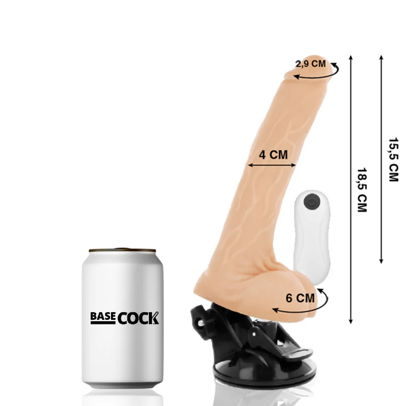 BASECOCK - CARNE DE CONTROLE REMOTO DOBRVEL REALISTA 18.5 CM -O- 4 CM - Image 5