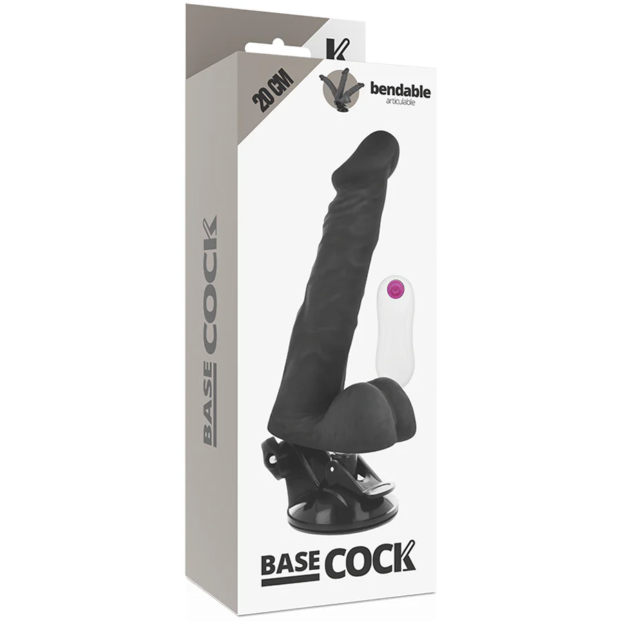 BASECOCK - VIBRADOR ARTICULVEL CONTROLE REMOTO NATURAL 20 CM -O- 4.5 CM - Image 21
