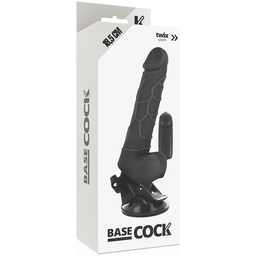 BASECOCK - VIBRADOR DE CONTROLE REMOTO NATURAL REALISTA 18.5 CM -O- 4CM - Image 19