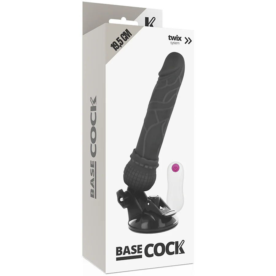 BASECOCK - VIBRADOR DE CONTROLE REMOTO NATURAL REALISTA 19.5 CM -O- 4 CM - Image 19