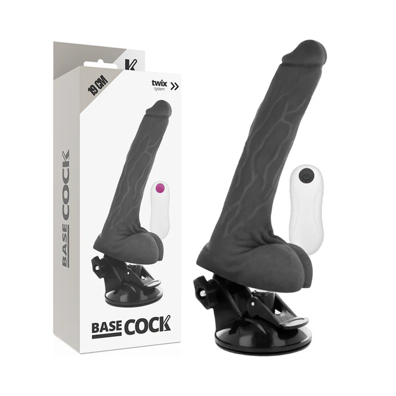 BASECOCK - VIBRADOR DE CONTROLE REMOTO NATURAL REALISTA 19 CM -O- 4 CM - Image 10