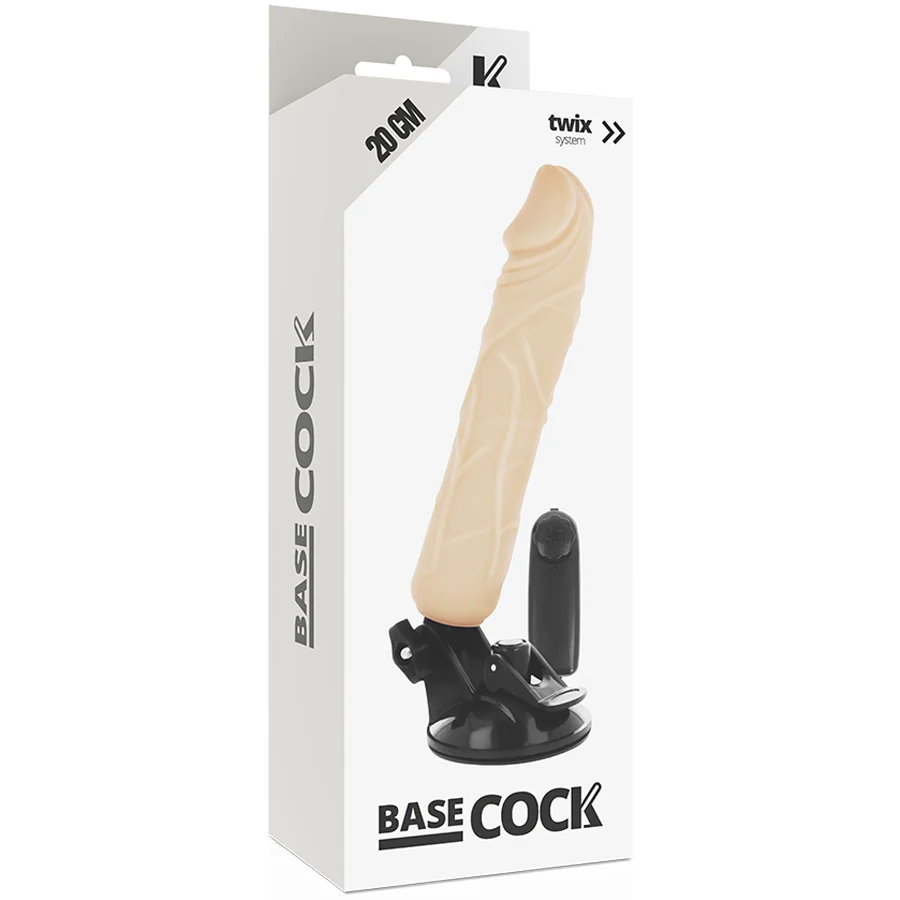 BASECOCK - VIBRADOR DE CONTROLE REMOTO NATURAL REALISTA 20 CM -O- 4 CM - Image 14