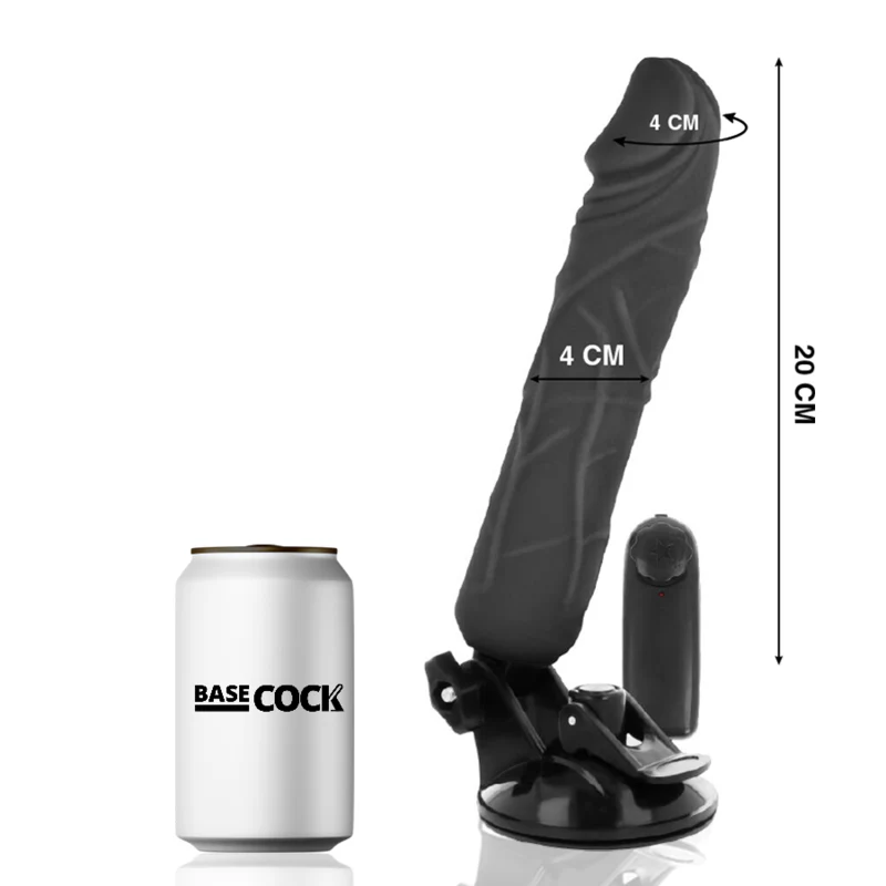 BASECOCK - VIBRADOR DE CONTROLE REMOTO NATURAL REALISTA 20 CM -O- 4 CM - Image 17