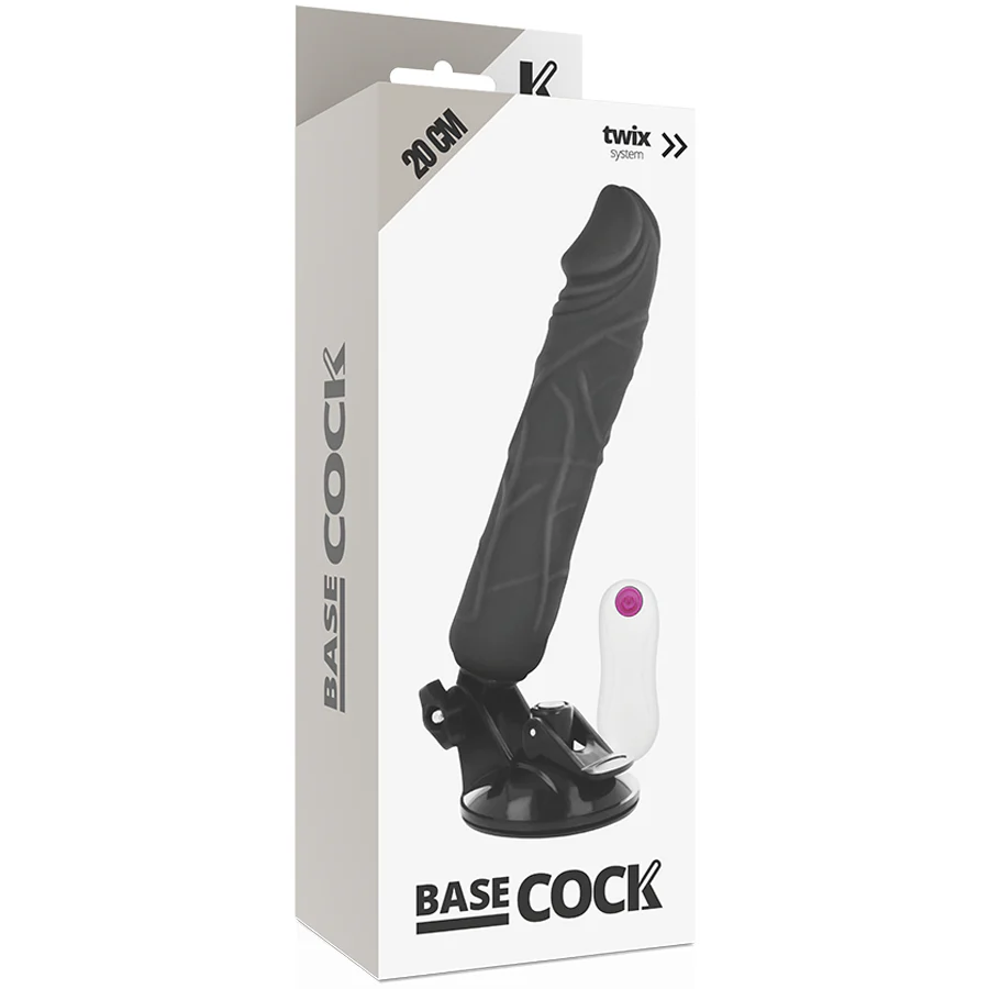 BASECOCK - VIBRADOR DE CONTROLE REMOTO NATURAL REALISTA 20 CM -O- 4 CM - Image 19