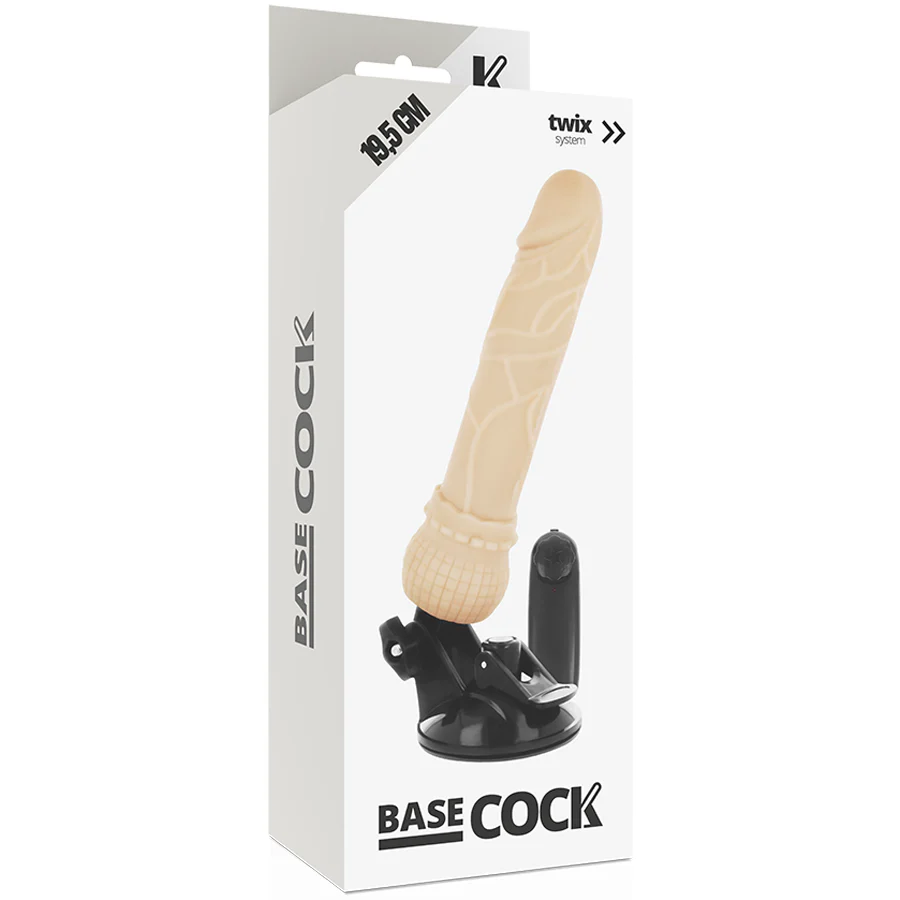 BASECOCK - VIBRADOR DE CONTROLE REMOTO NATURAL REALISTA BASECOCK 19,5 CM - Image 14