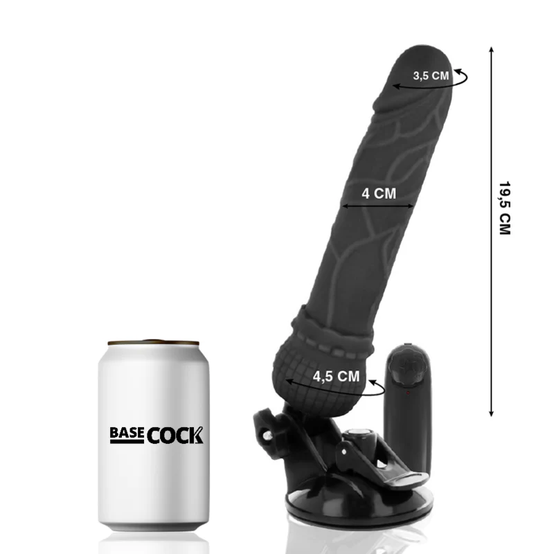 BASECOCK - VIBRADOR DE CONTROLE REMOTO NATURAL REALISTA BASECOCK 19,5 CM - Image 17