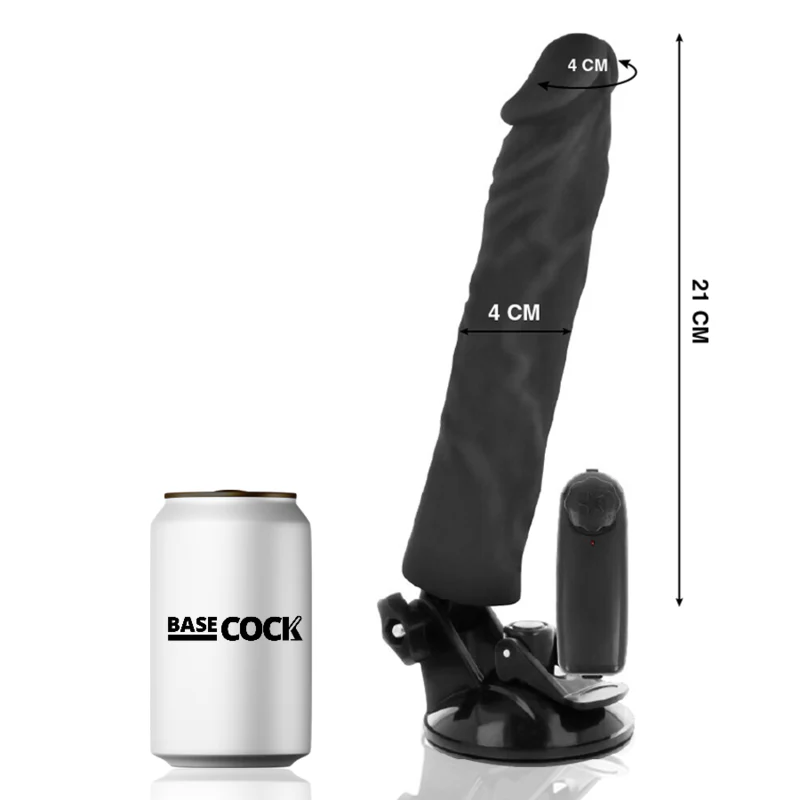 BASECOCK - VIBRADOR REALÍSTICO CONTROLE REMOTO NATURAL 21 CM -O- 4 CM - Image 17